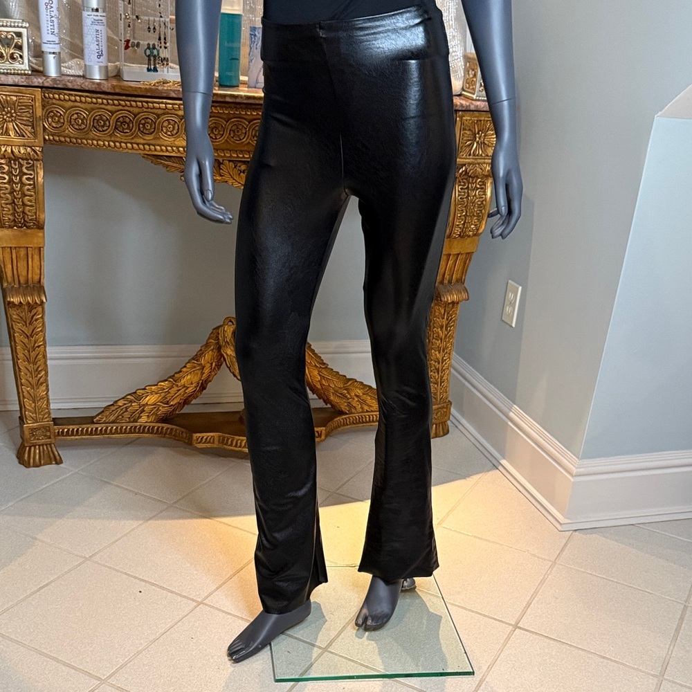 Commando Black Faux Leather Leggings